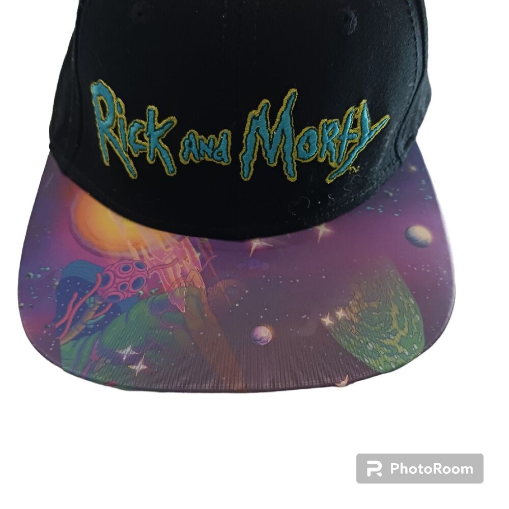 Rick And Morty Snapback Baseball Cap Hat Lenicular Bill Very Unique